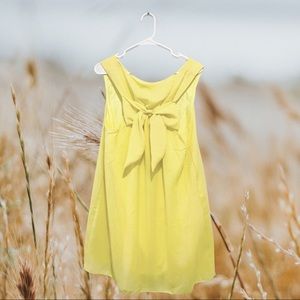 Vintage 1960s Mini Dress Shift Bow